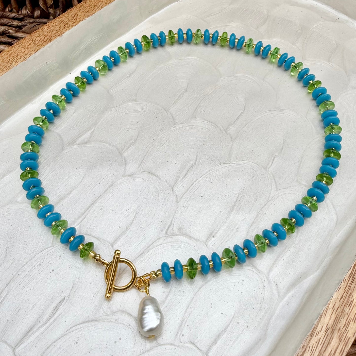 Elani | Green and Turquoise | Spring