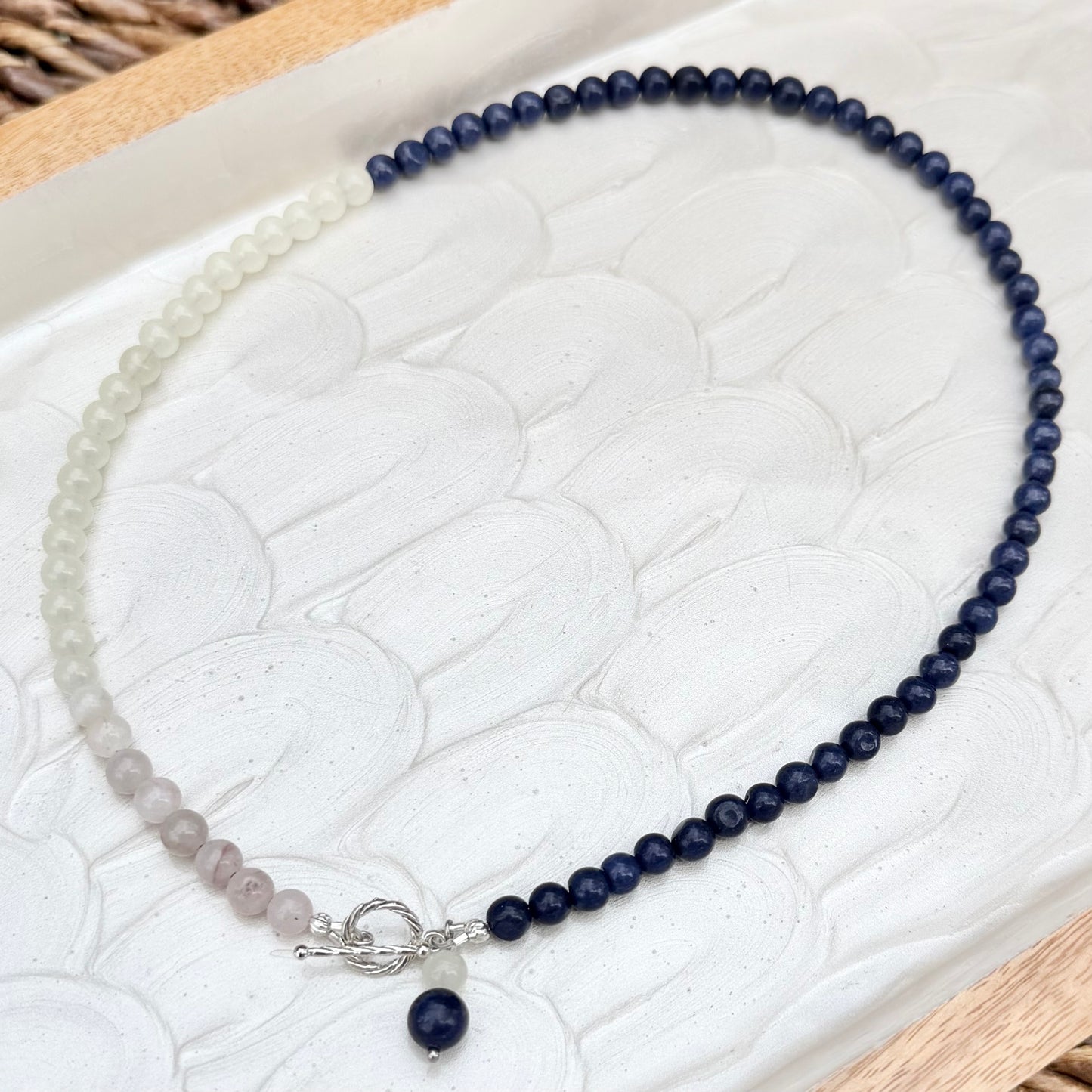 Natalie | Navy, Ice Yellow, and Ice Pink | Winter