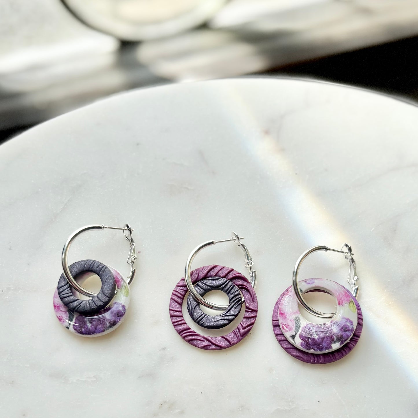 Arley | Large Hoops | Summer