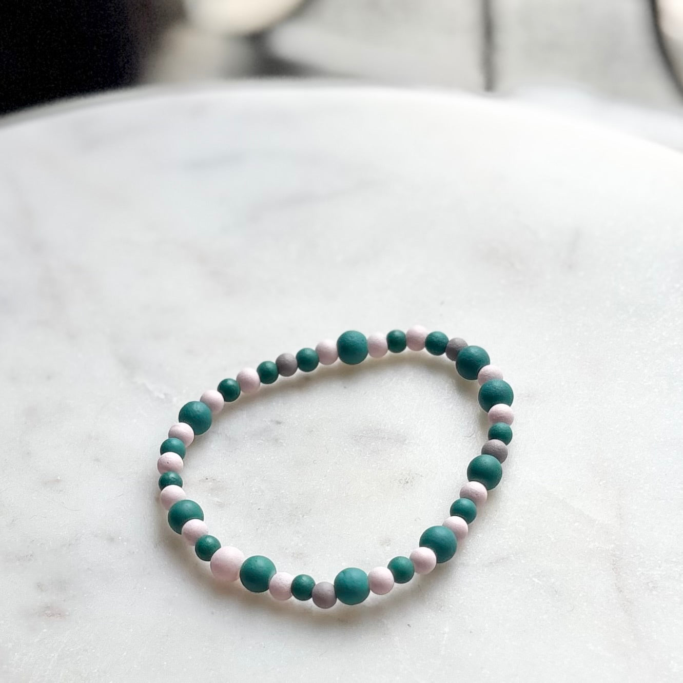 Wren | Pastel Rose and Jade | Summer