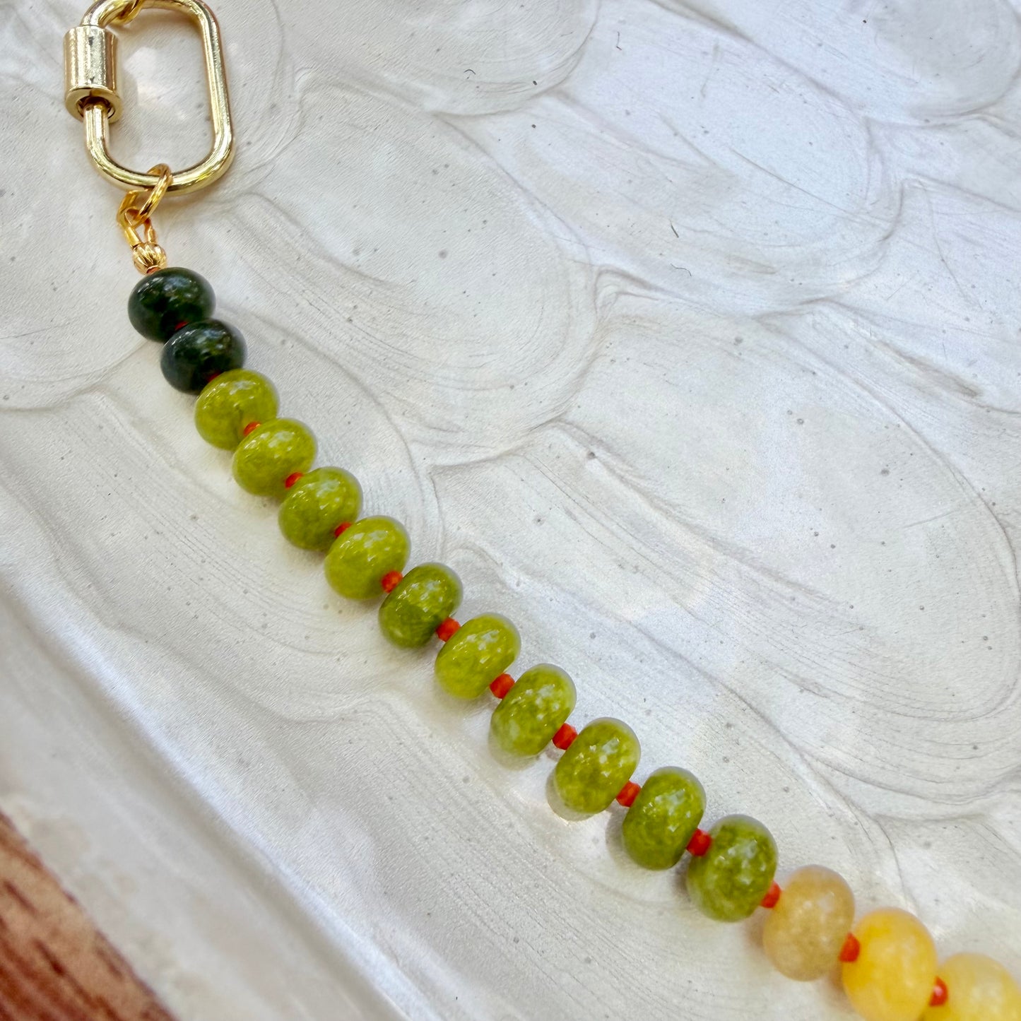 Ava | Orange, Yellow Ochre, Lime Green, and Forest Green | Autumn