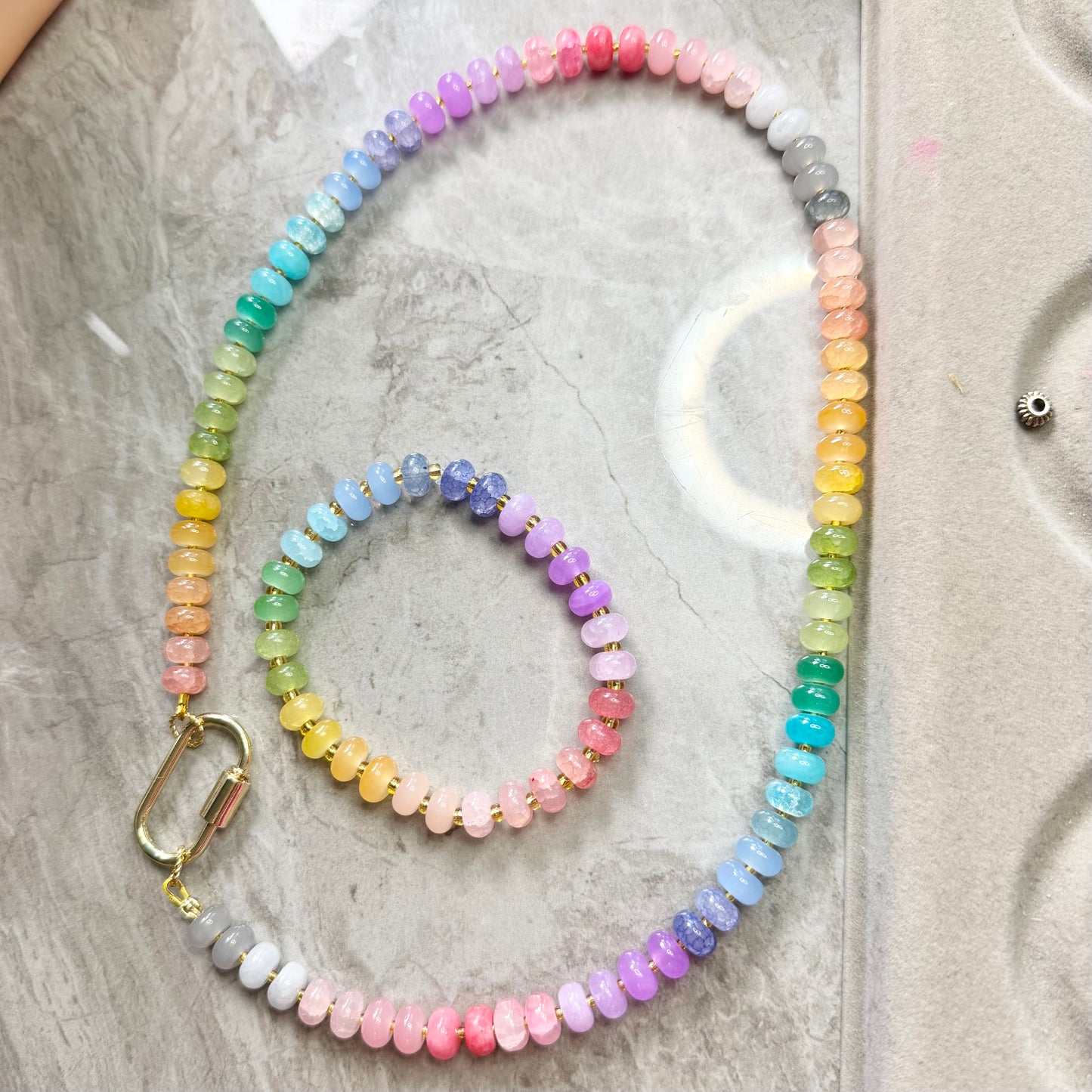 Custom Ava Necklace and Bracelet