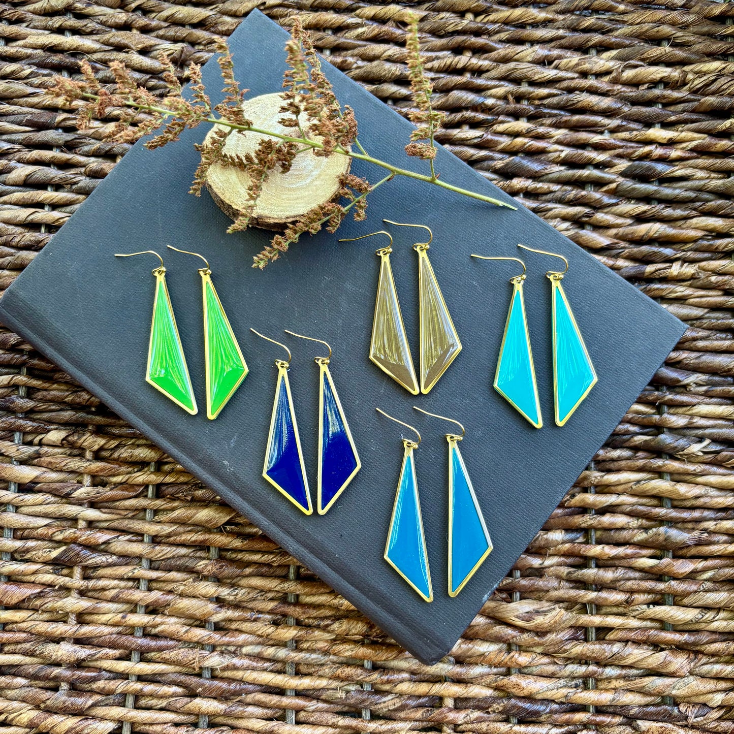 Parker | Triangle | Aquamarine