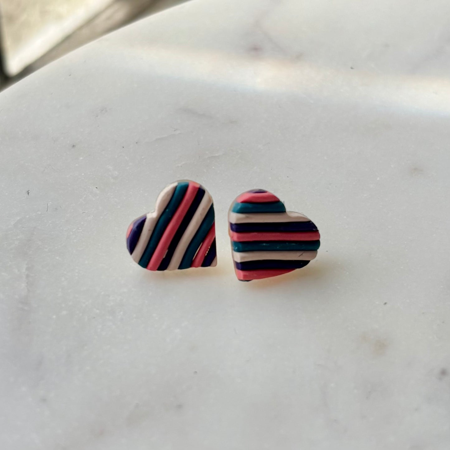 Kya | Heart Stud | Autumn