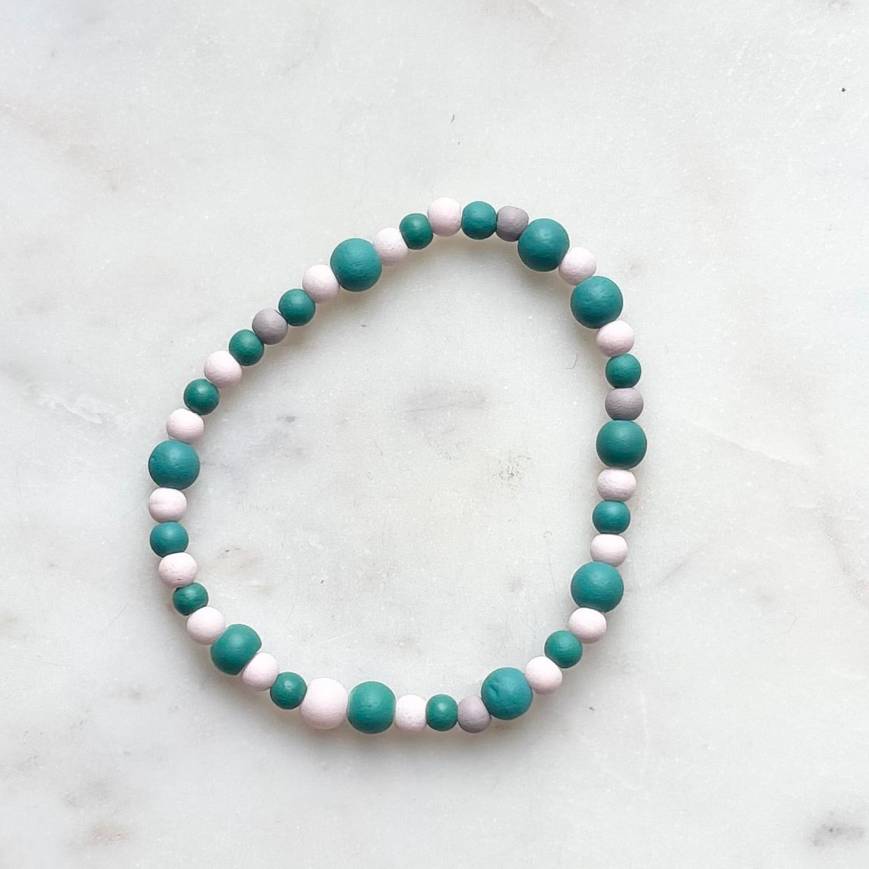 Wren | Pastel Rose and Jade | Summer
