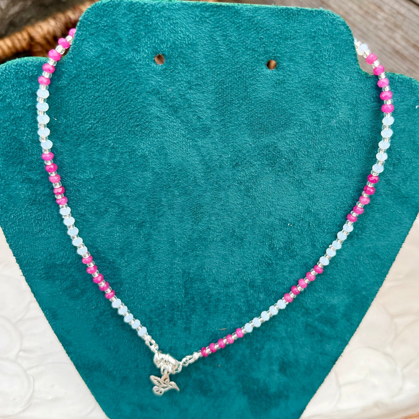 Luciana | Magenta and White | Winter