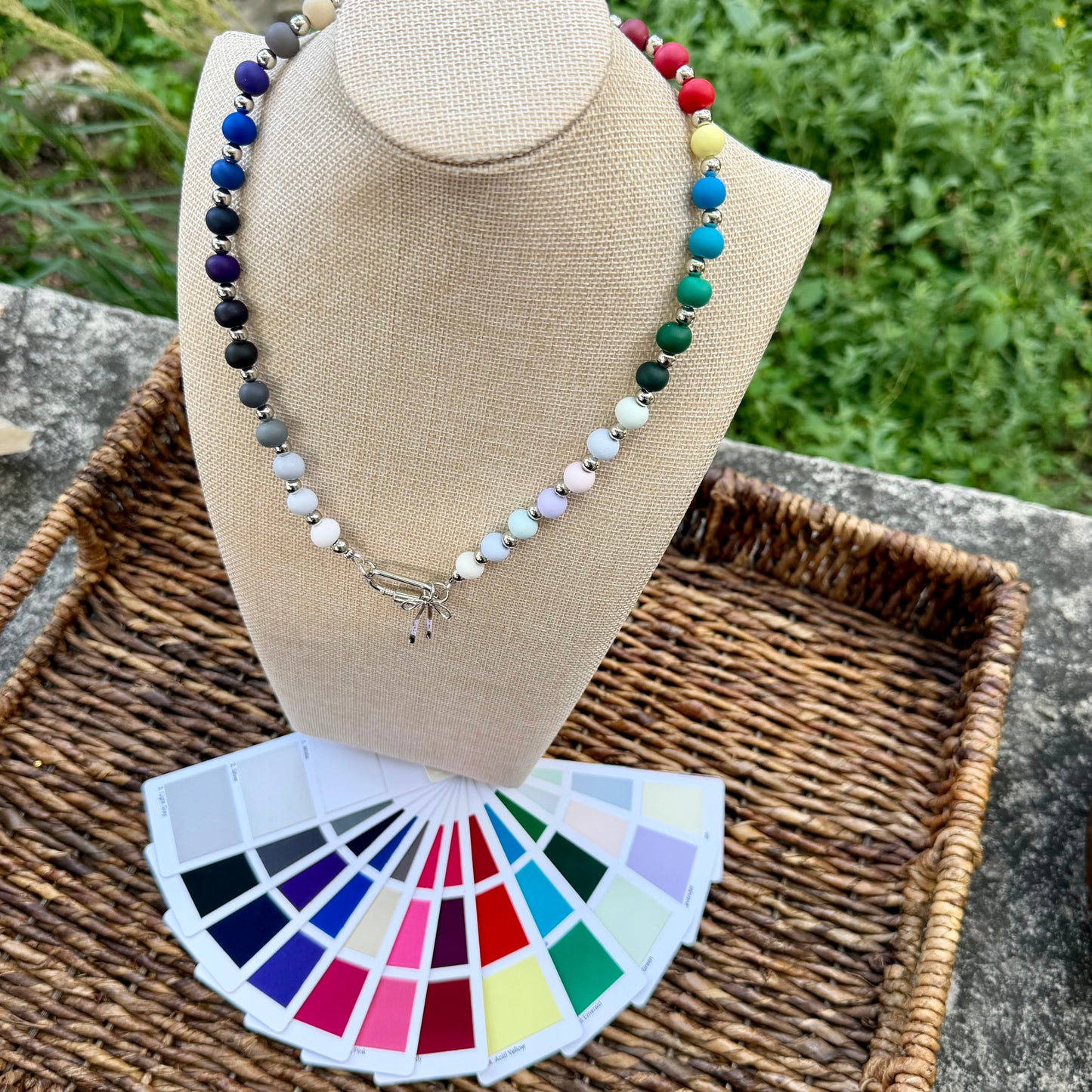 Palette Wearables | Carabiner Necklace | Winter