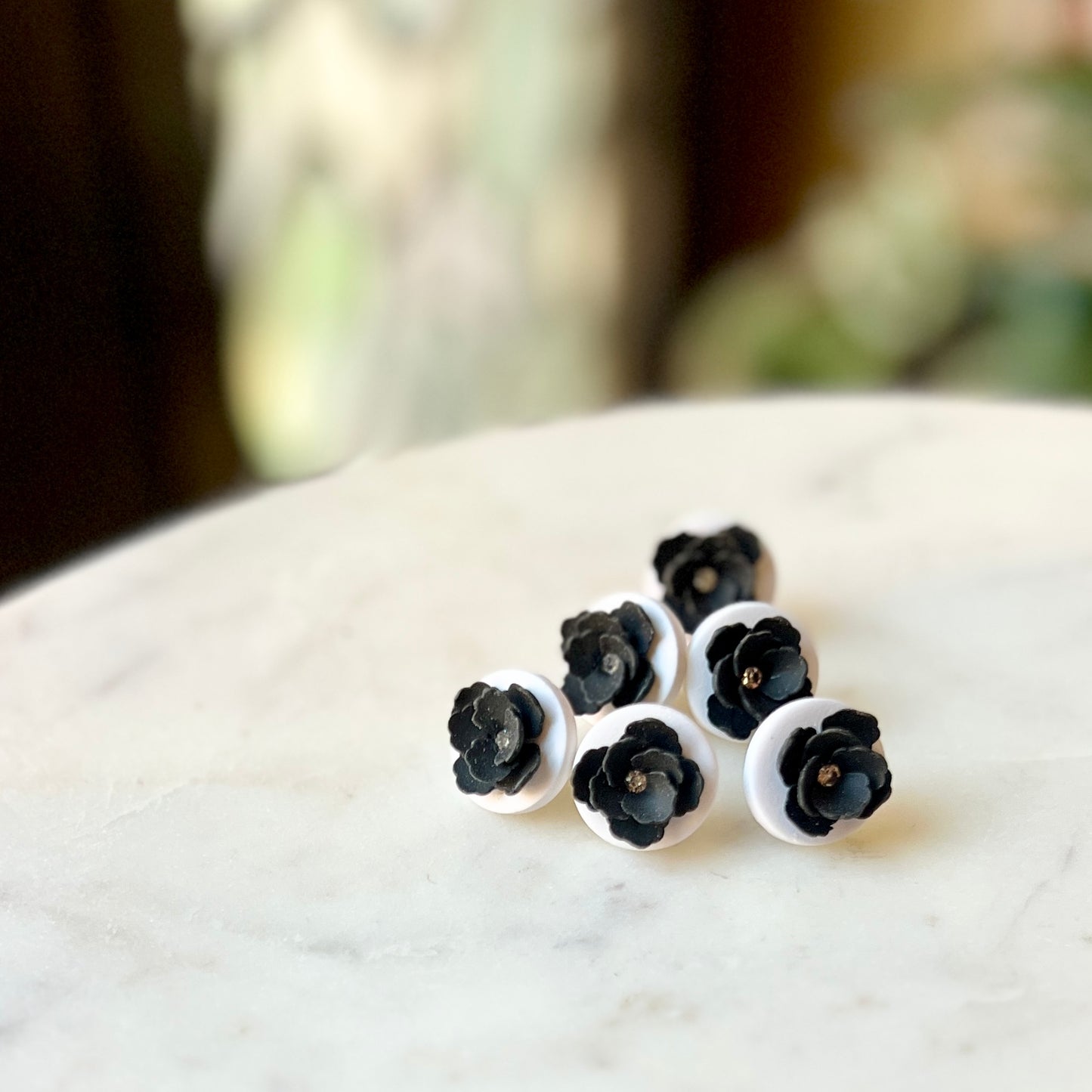 Taylor| Floral Stud | Winter