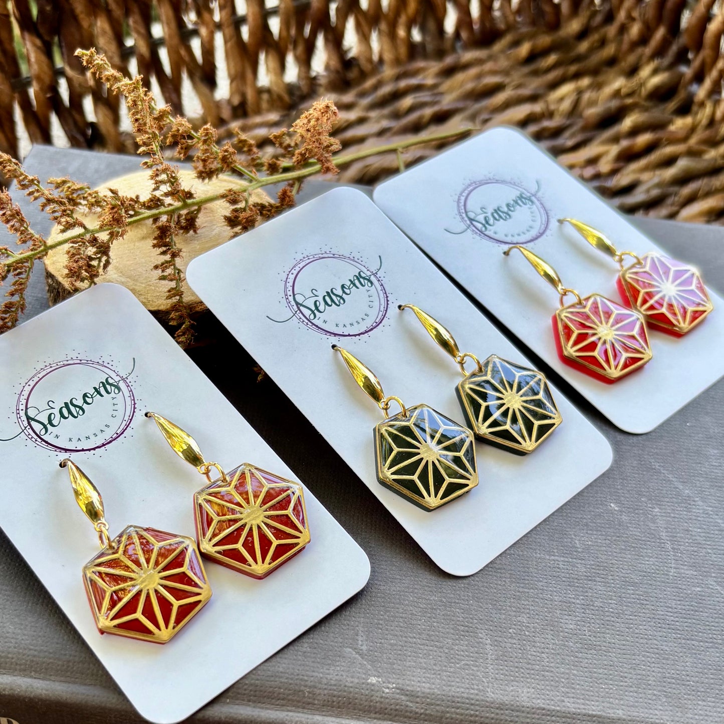 Parker | Hexagon | Chestnut | Autumn