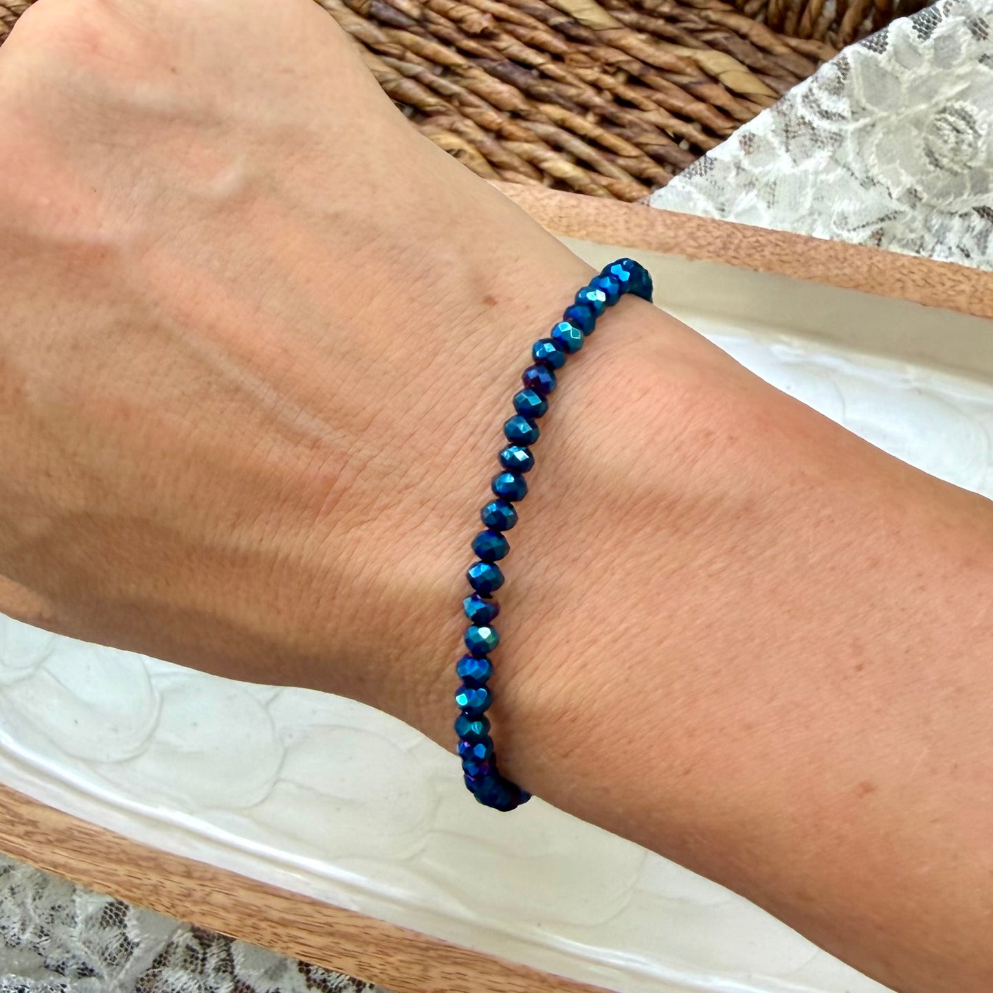 Malia | Navy and Electric Blue | Winter