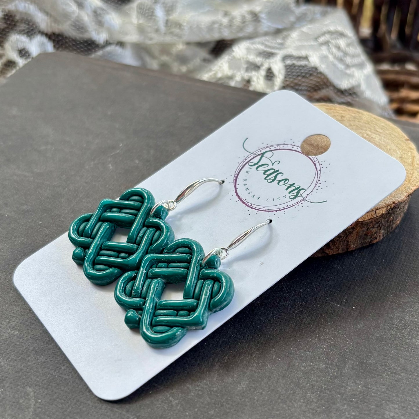 Knotted Up | Square Dangle | Winter and Summer