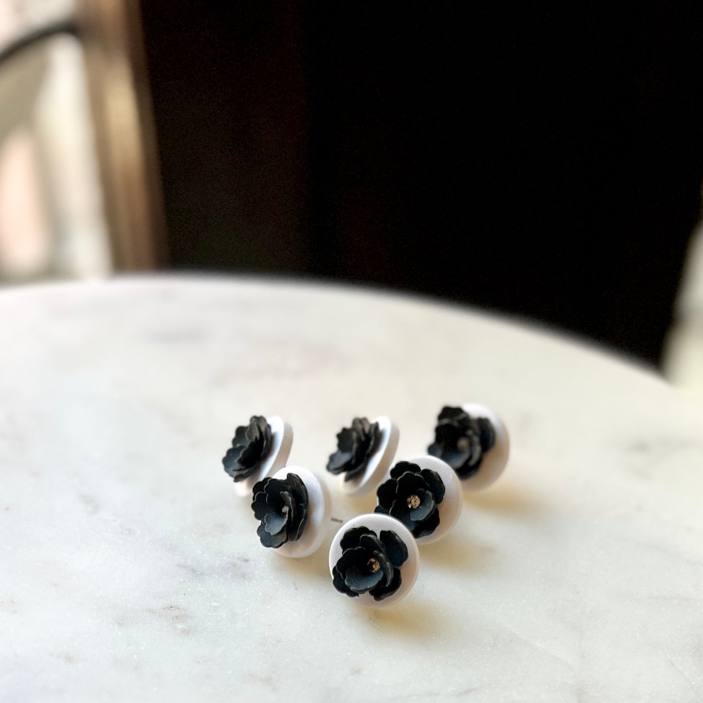 Taylor| Floral Stud | Winter