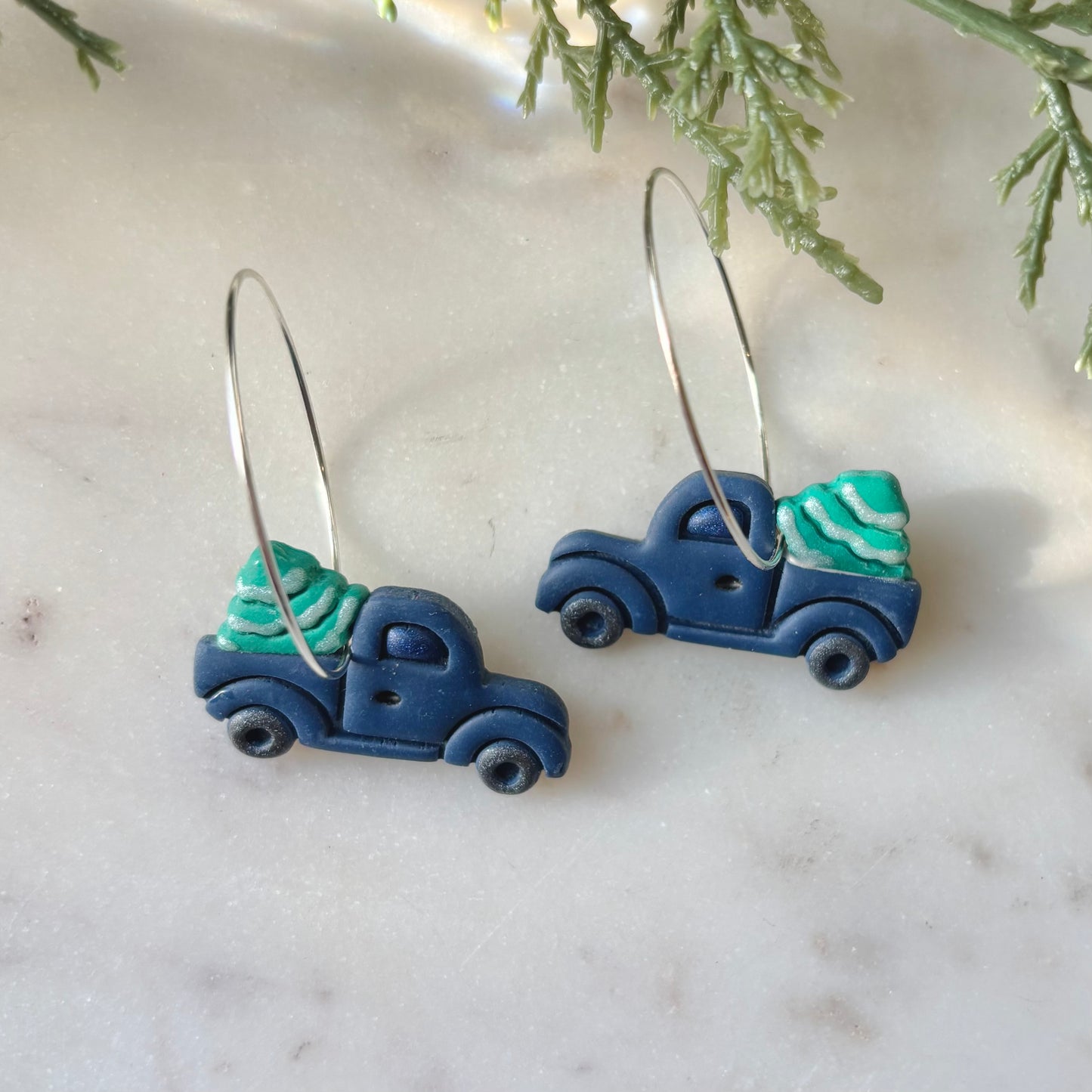 Blue Christmas Truck | Summer