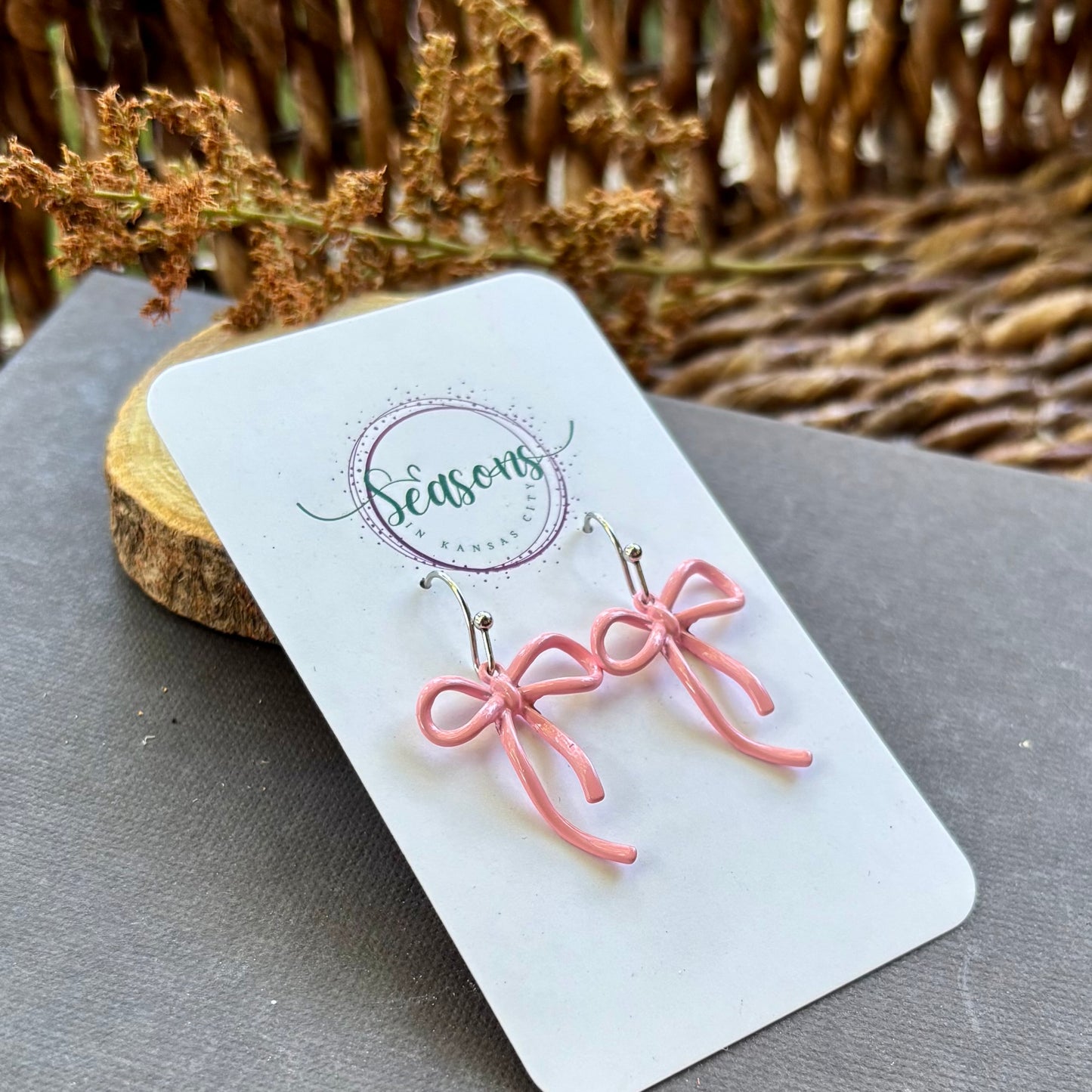 Bow Earrings | Clover | Summer
