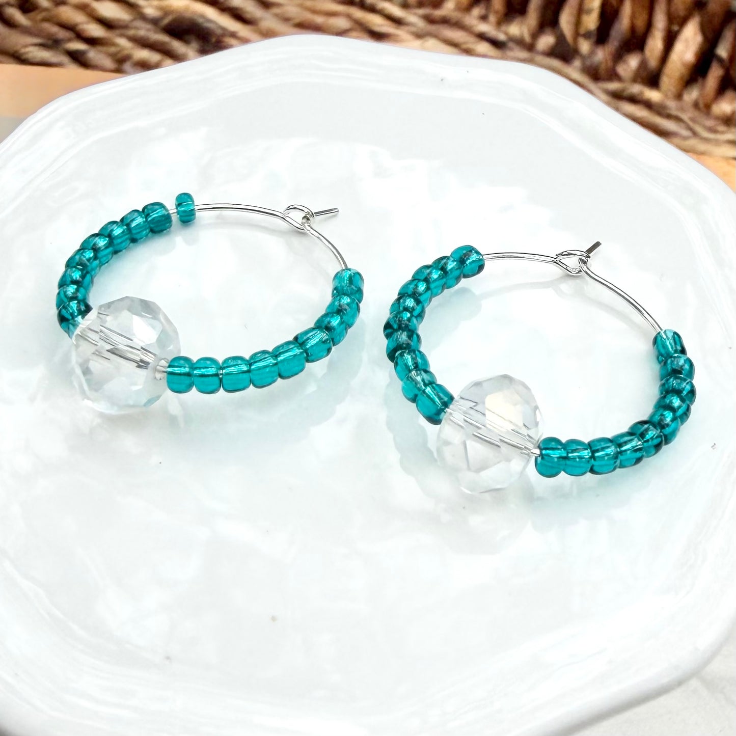 Malia | Lagoon Blue and Crystal | Winter