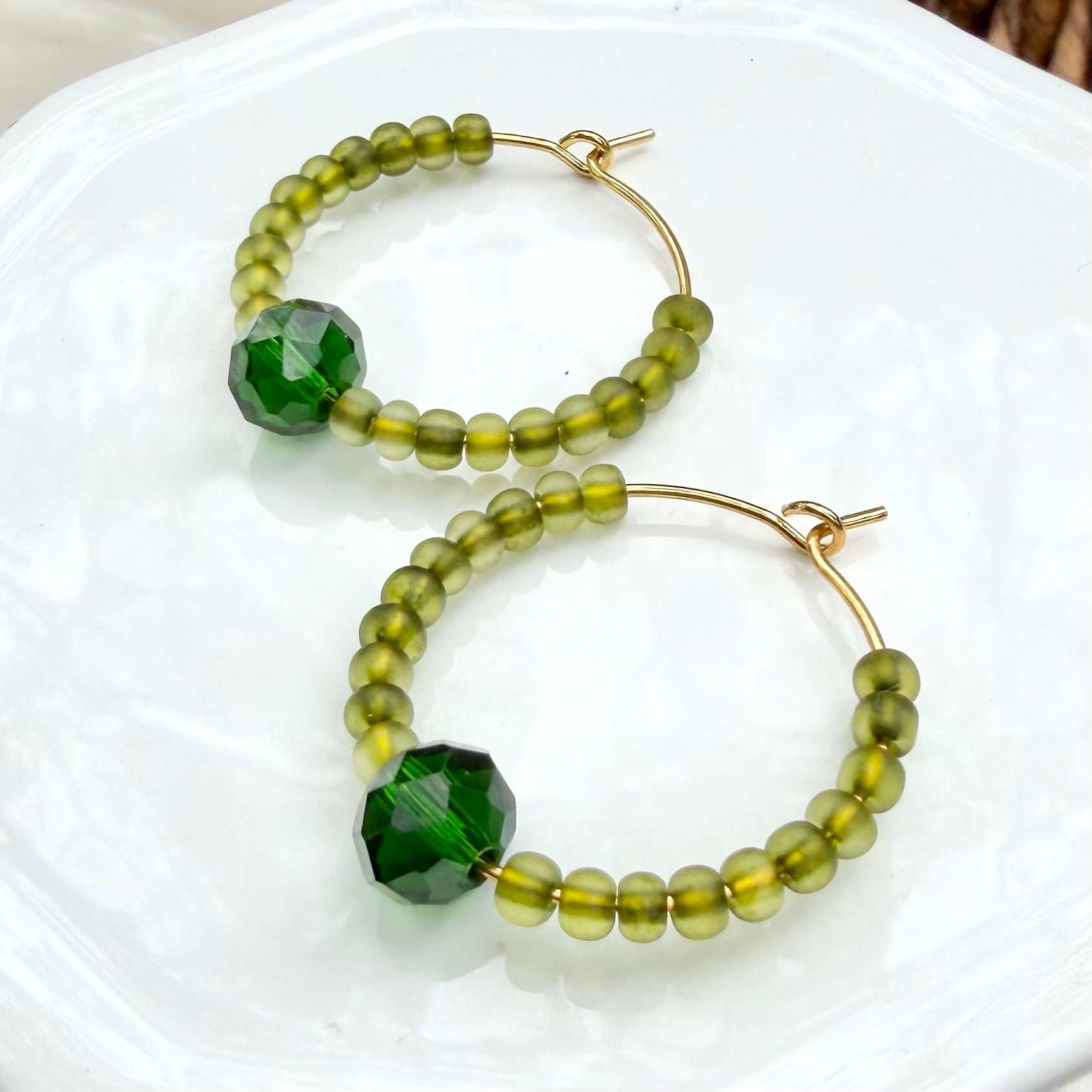 Malia | Forest Green and Lime Green | Autumn