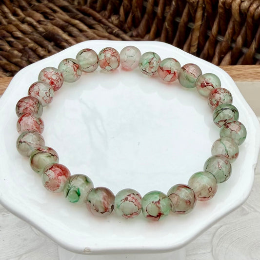 Zoe | Brick and Forest Green