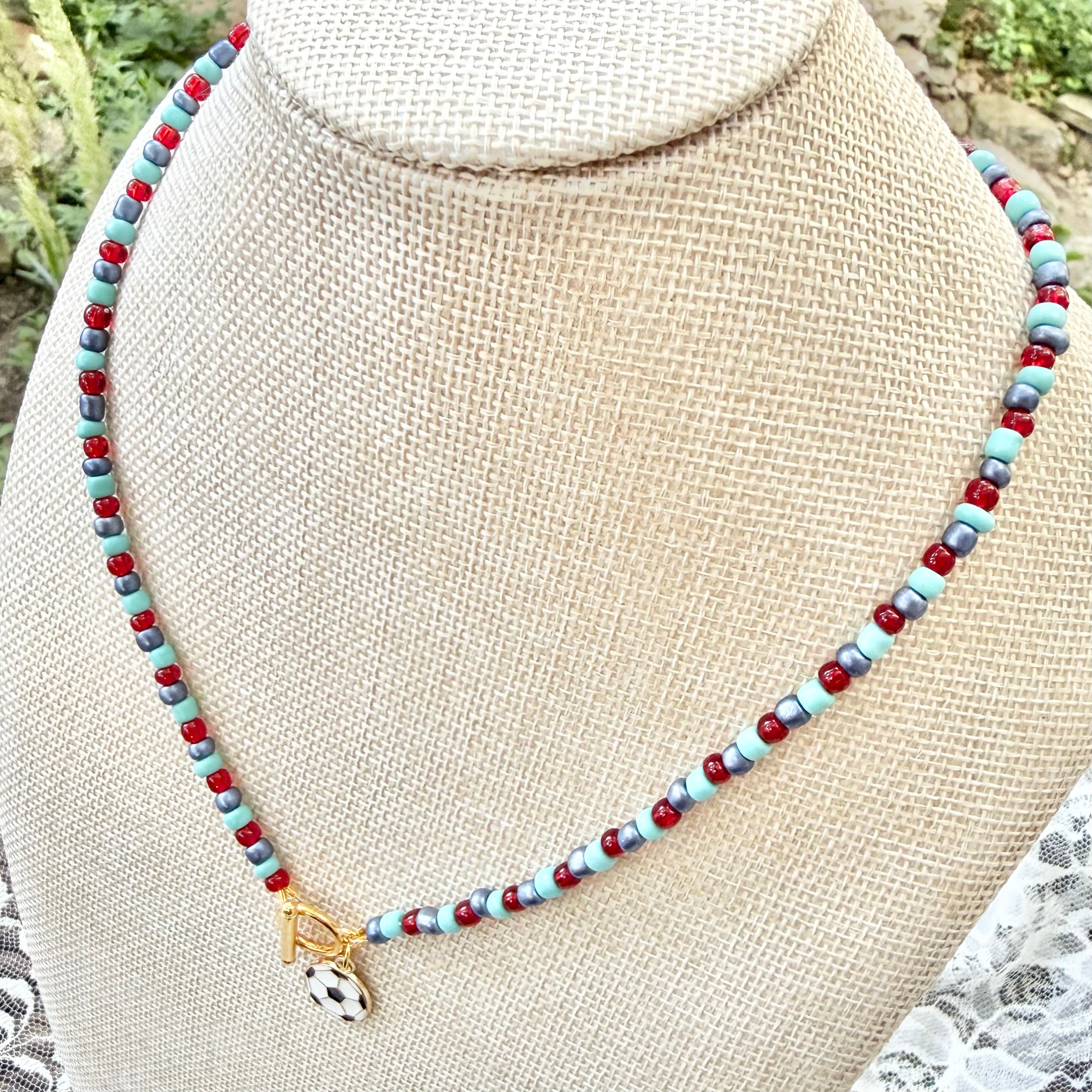 Ella | Navy, Red, Turquoise | KC Current