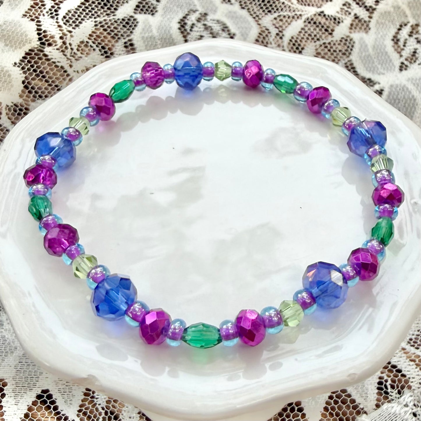 Malia | Amethyst, Hyacinth, Jade, Delph  | Summer