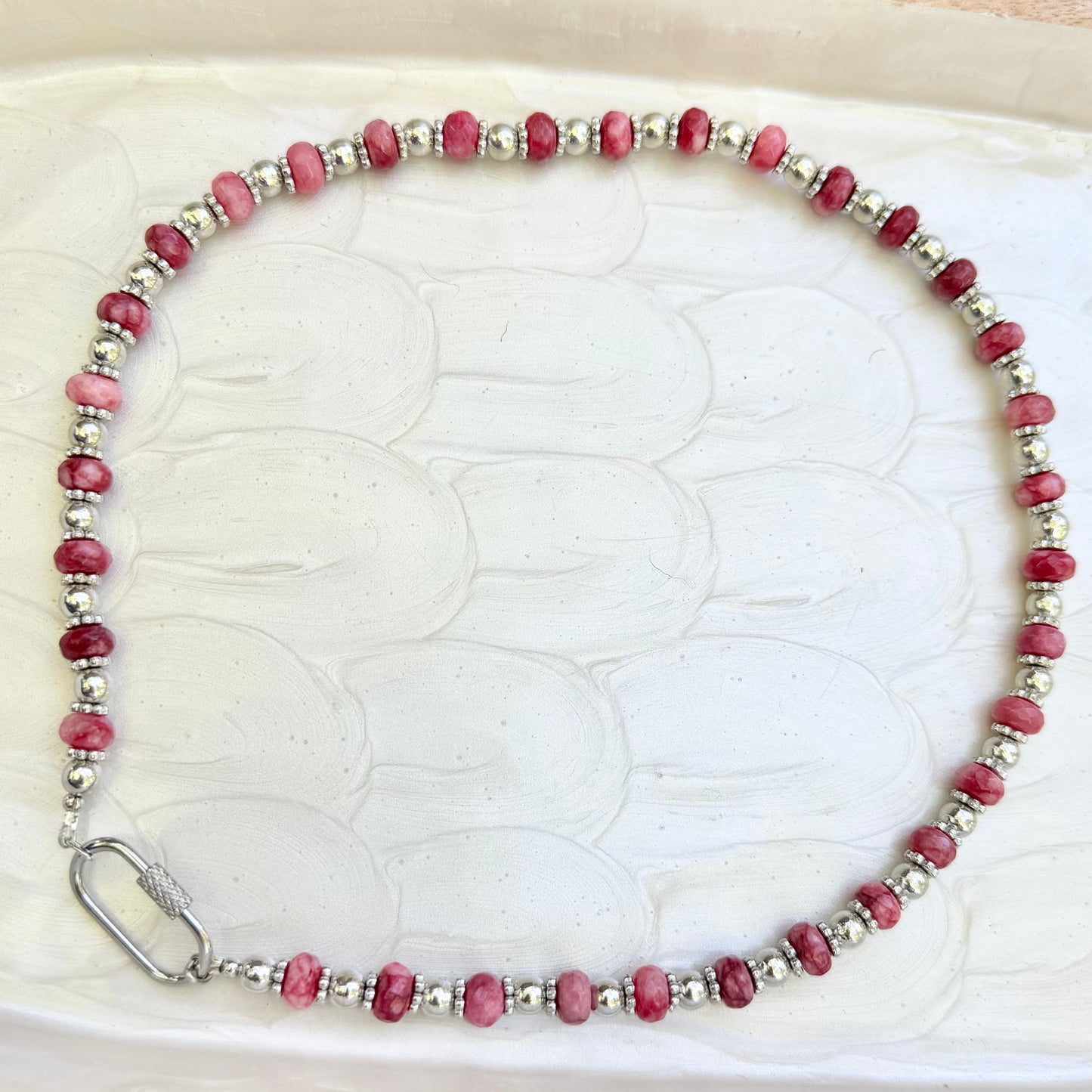 Ava | Rose Madder and Silver | Summer