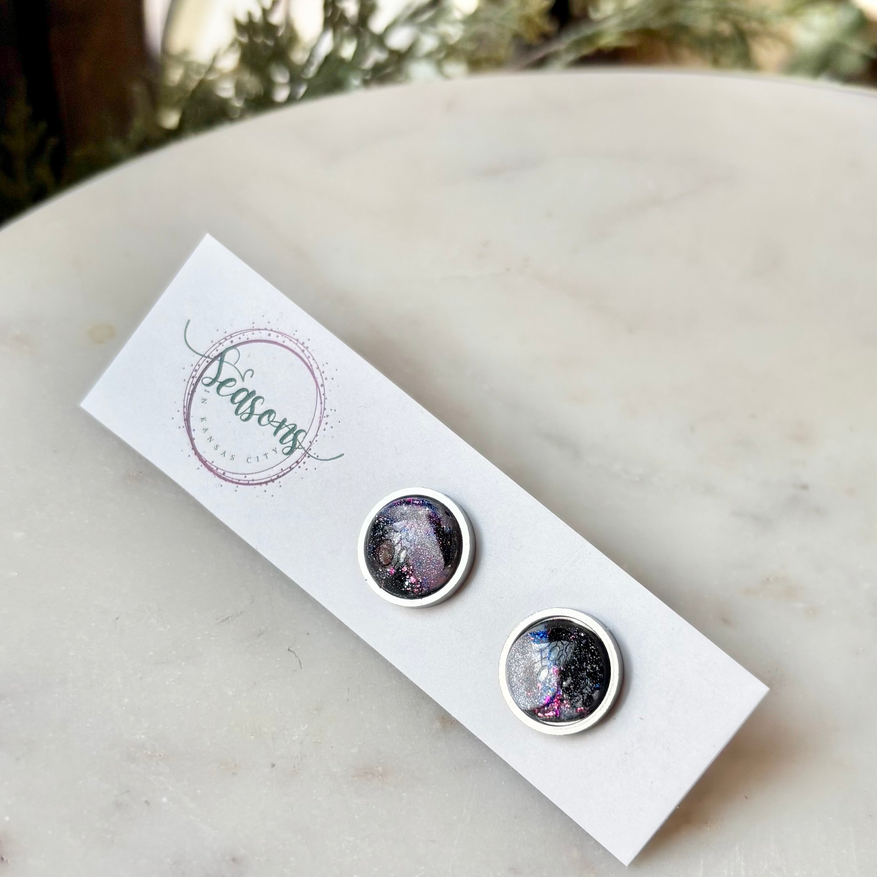 Emma | Bevel Stud | Winter