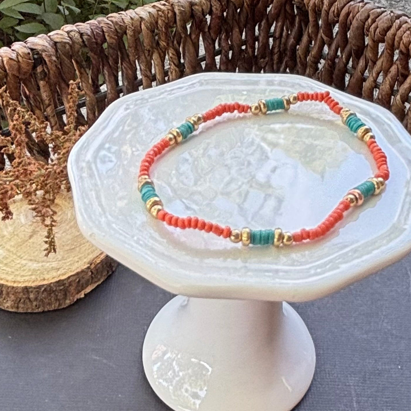 Wren | Orange and Peacock | Autumn