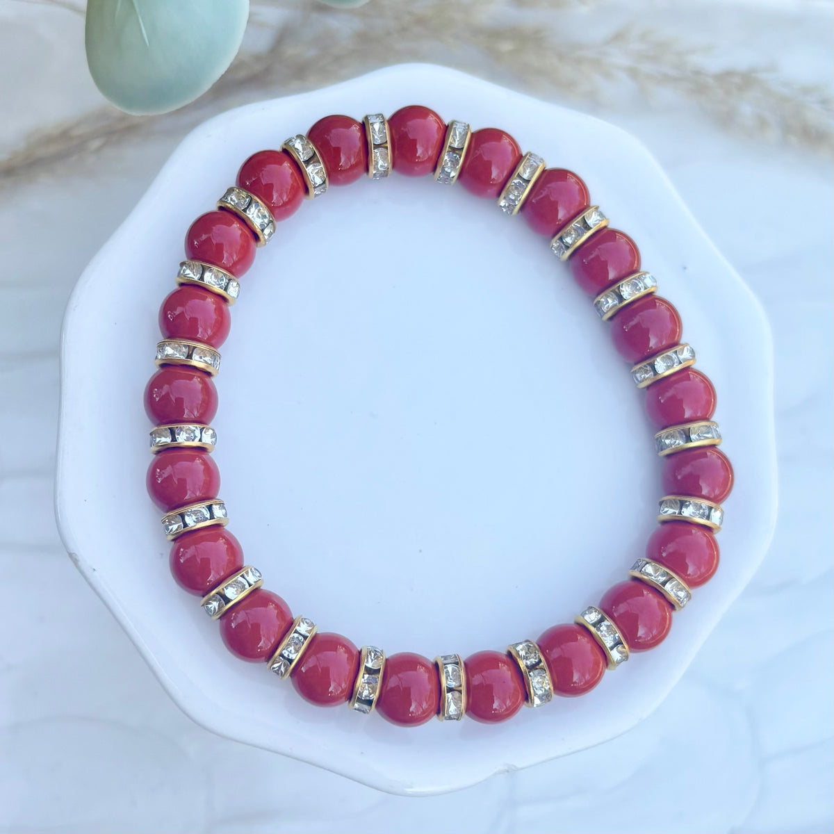 Mabel | Red and Gold