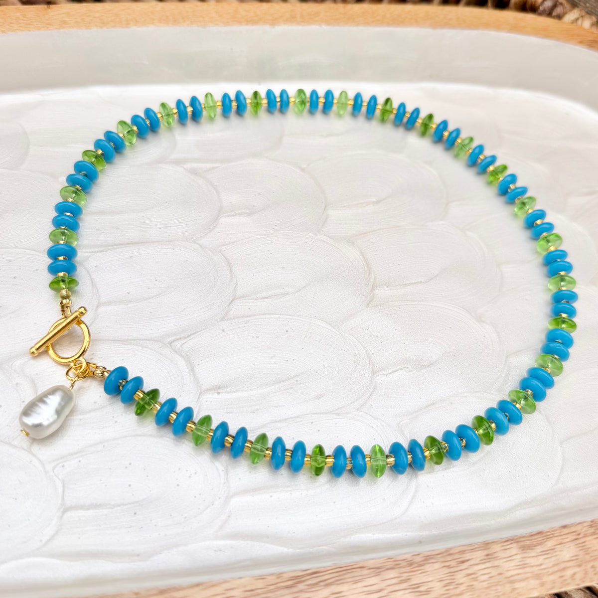 Elani | Green and Turquoise | Spring