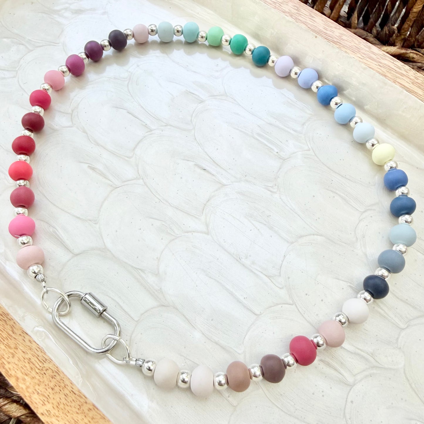 Palette Wearables | Carabiner Necklace | Summer