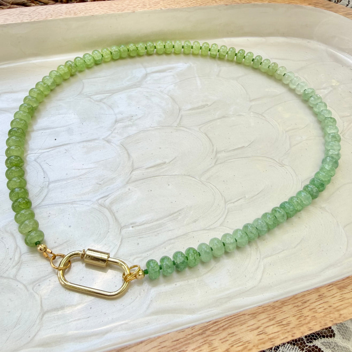 Ava | Grass Green to Apple Jade | Autumn