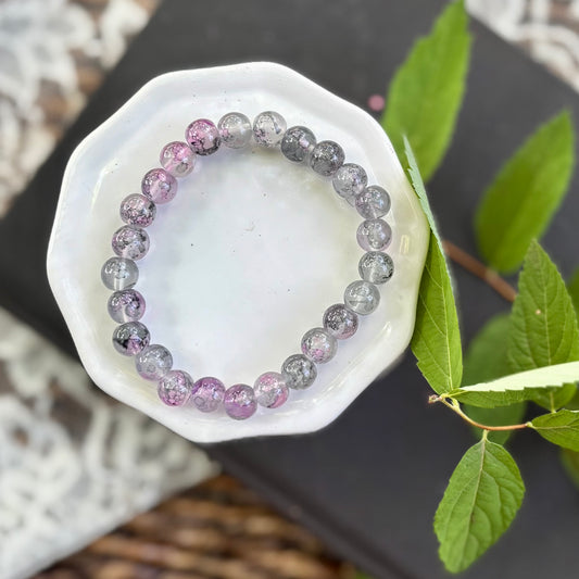Zoe | Blue Grey, Amethyst