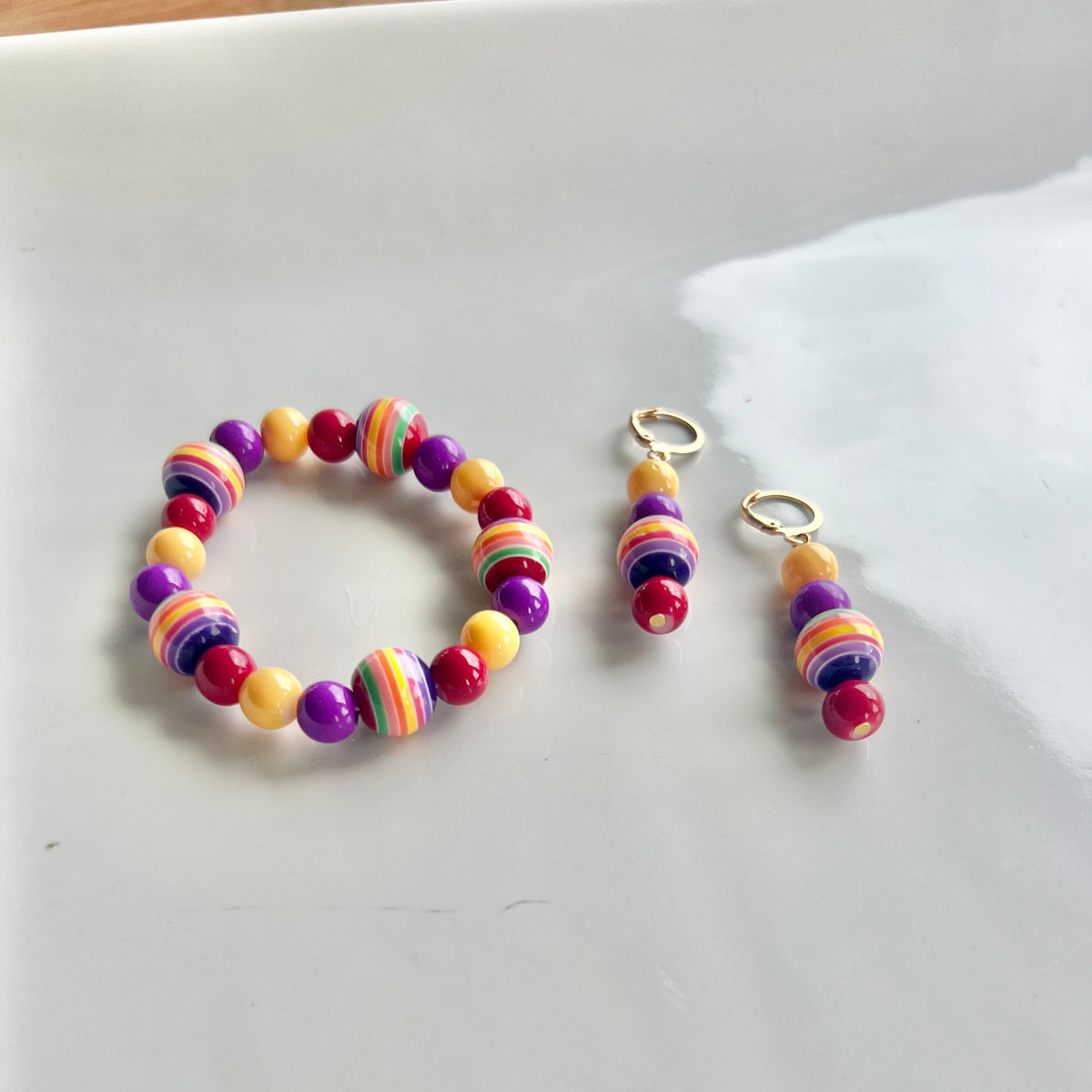 Rainbow Collection | Poppy, Canary, Violet | Spring