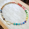 Palette Wearables | Carabiner Necklace | Spring