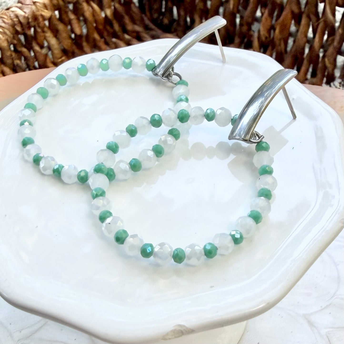 Remy | Pastel Jade and Soft White | Summer
