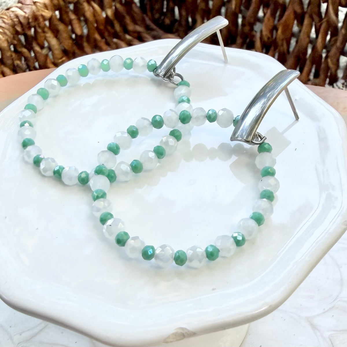 Remy | Pastel Jade and Soft White | Summer