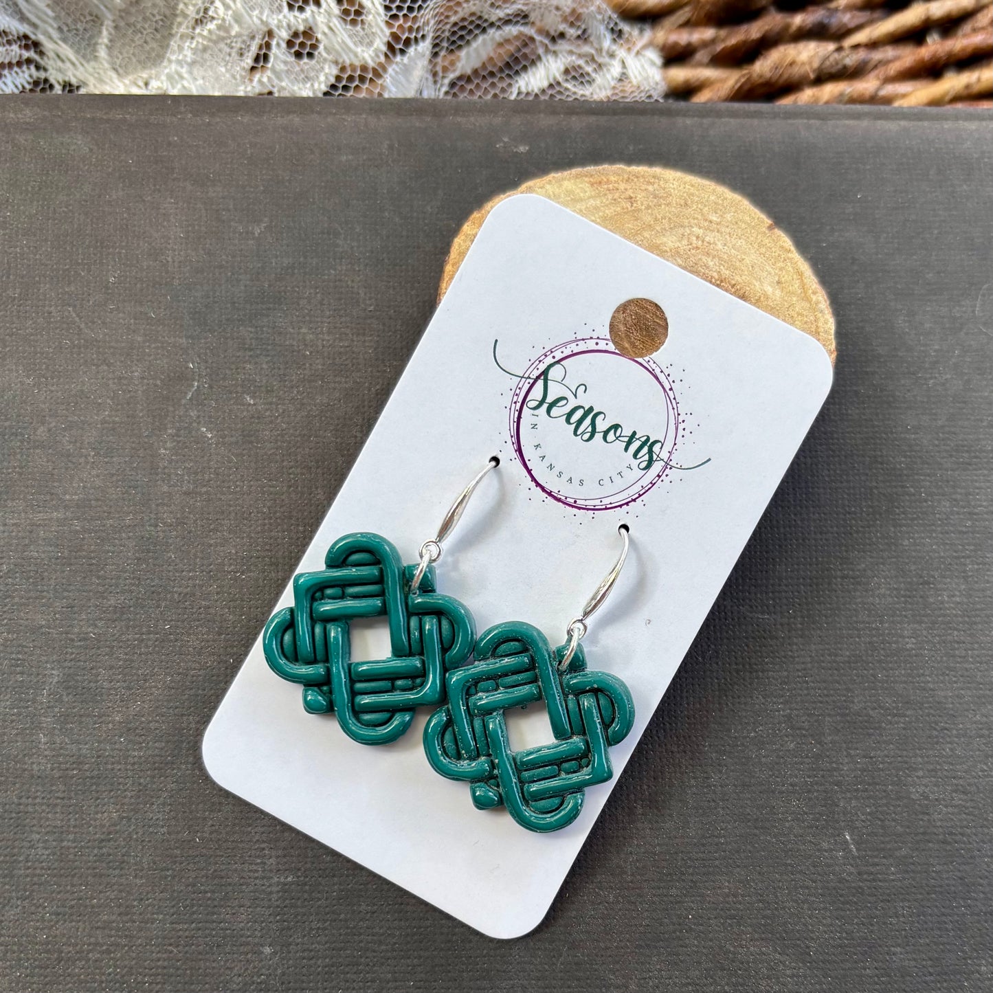 Knotted Up | Square Dangle | Winter and Summer