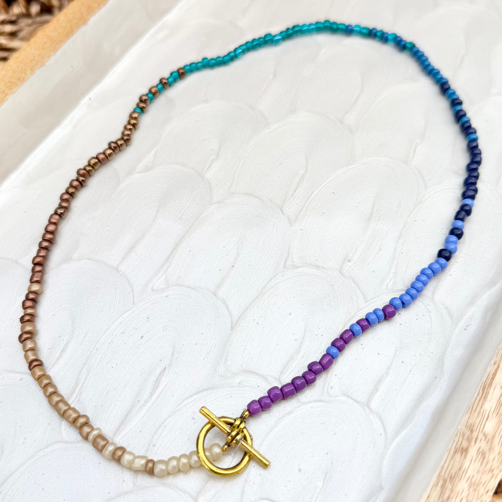 Ombré Mini  | Green Purple Blue | Spring