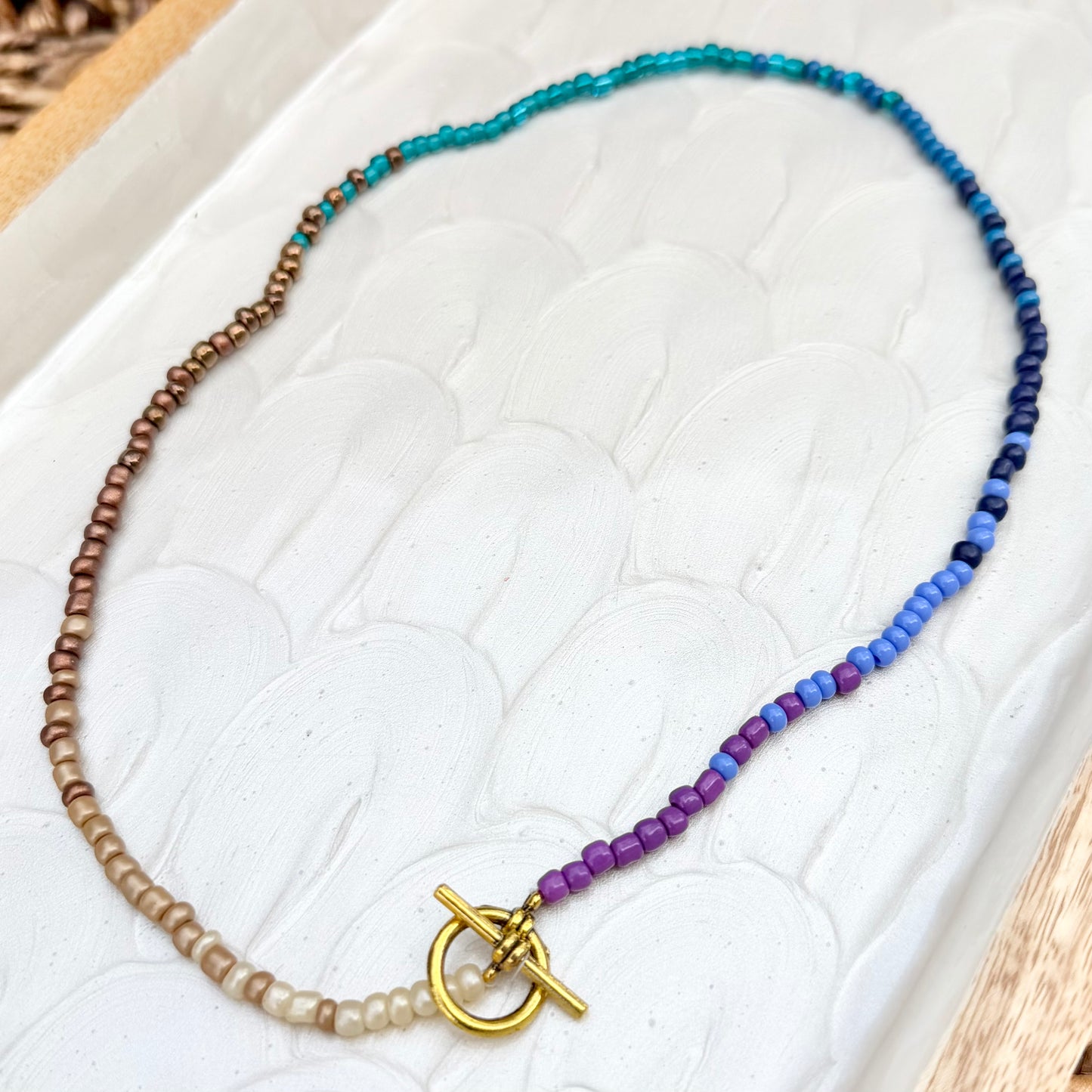 Ombré Mini  | Green Purple Blue | Spring