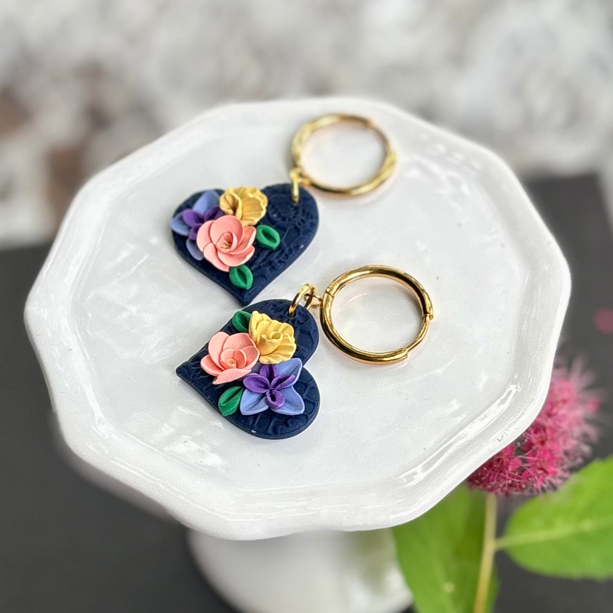 Clara | Heart Hoops | Spring