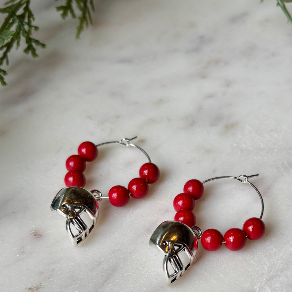 Charmed | Football Helmet Hoops | Summer and Winter