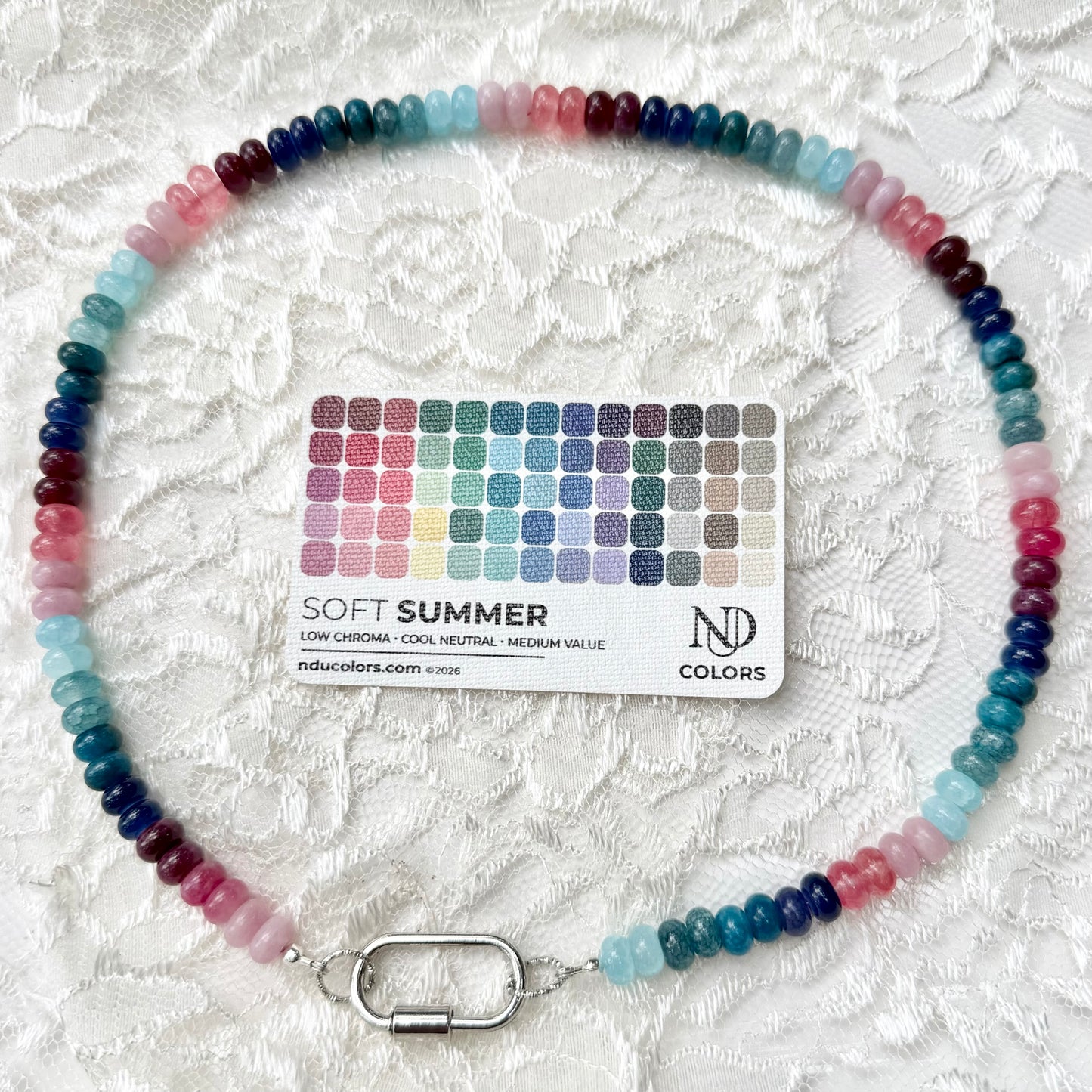 Ava | Pink and Blue | Soft Summer