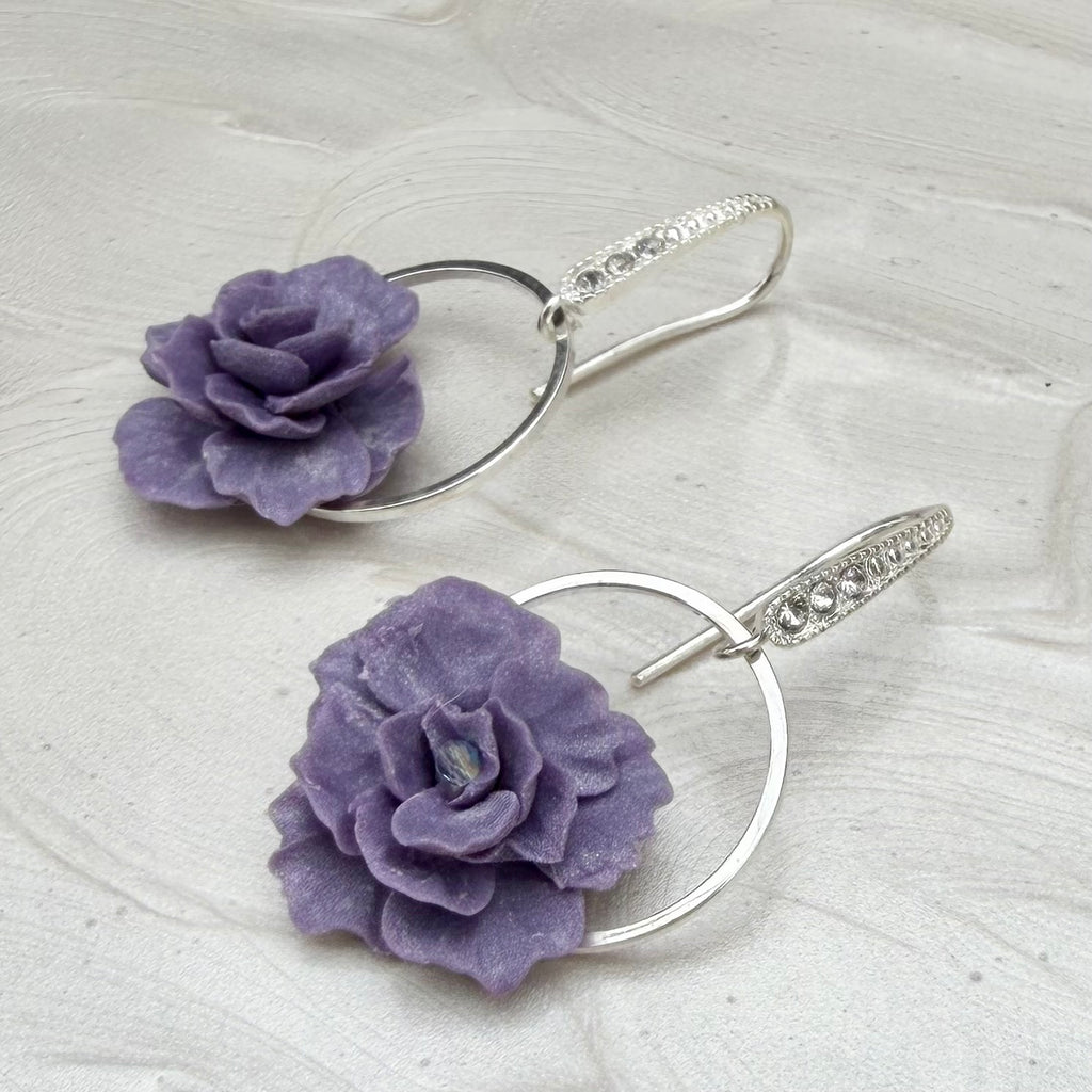 Amelia | Floral Dangle | Customizable