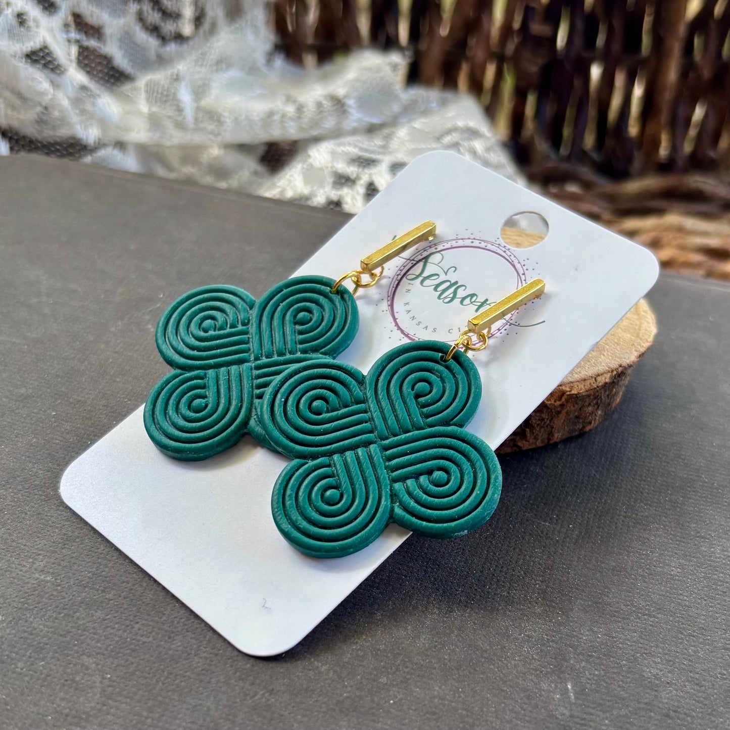 Knotted Up | Quatrefoil | Autumn