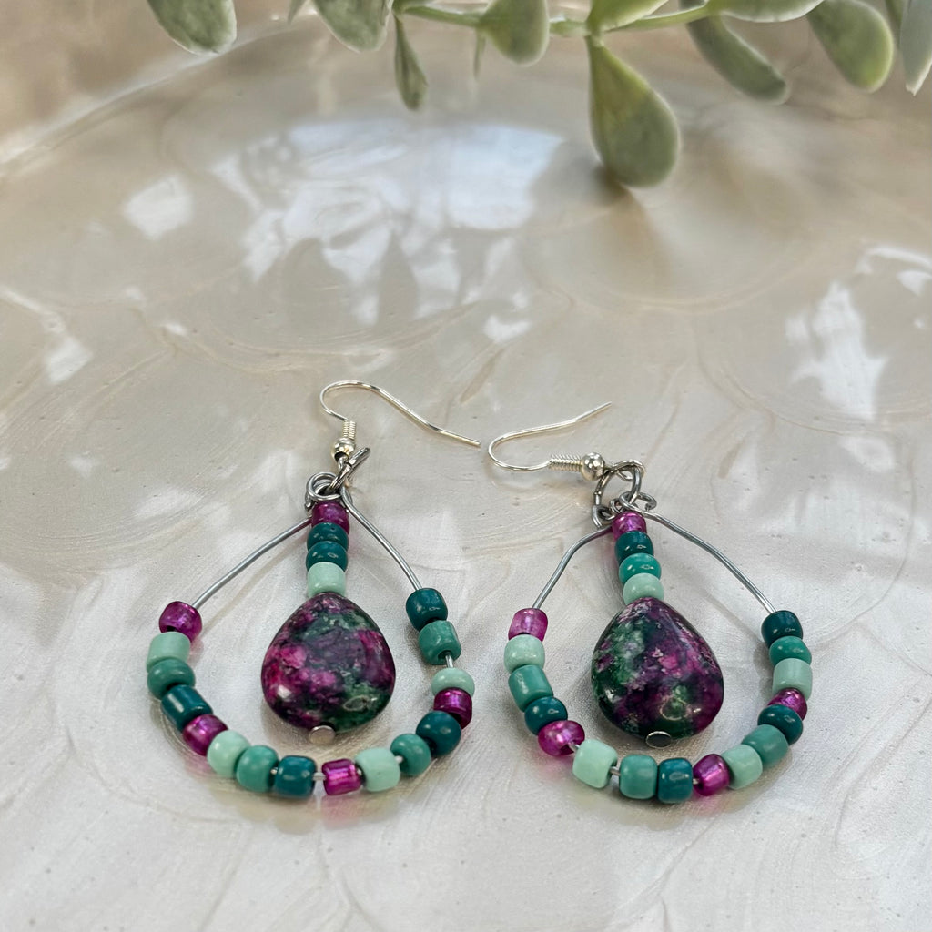 Lily | Teardrop Earrings | Summer