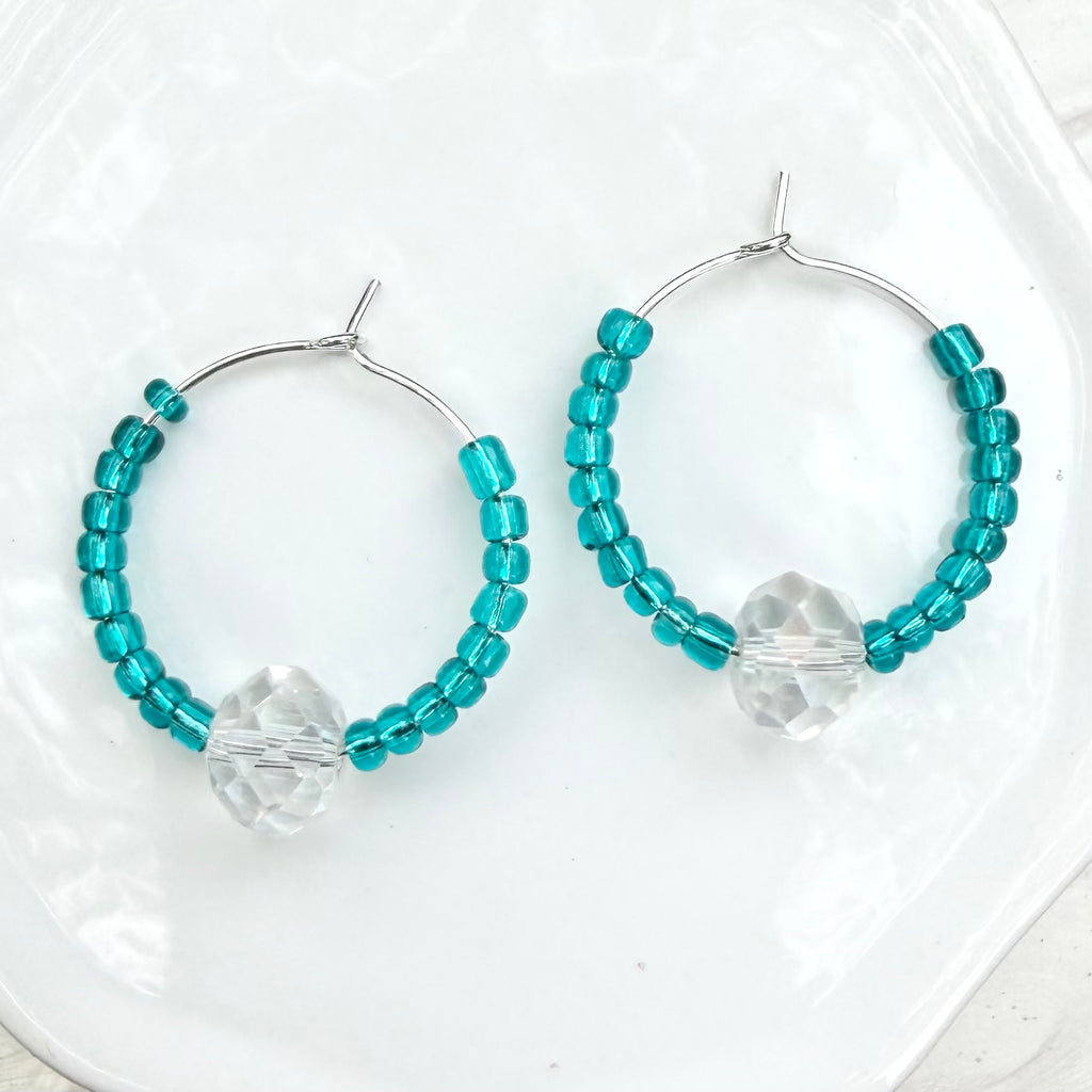 Malia | Lagoon Blue and Crystal | Winter