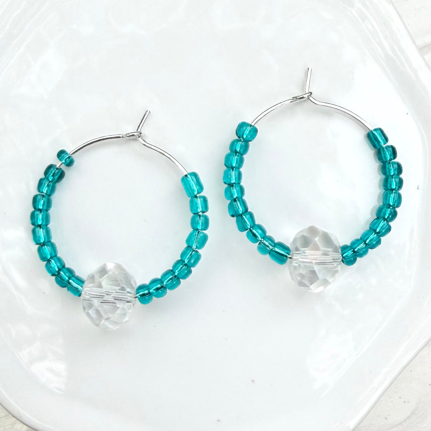 Malia | Lagoon Blue and Crystal | Winter