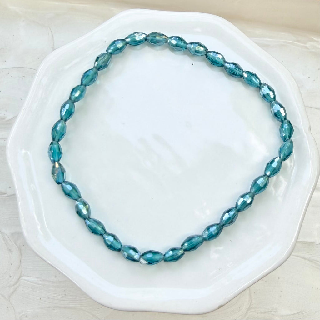 Lina | Lagoon Blue and Aquamarine | Spring and Winter
