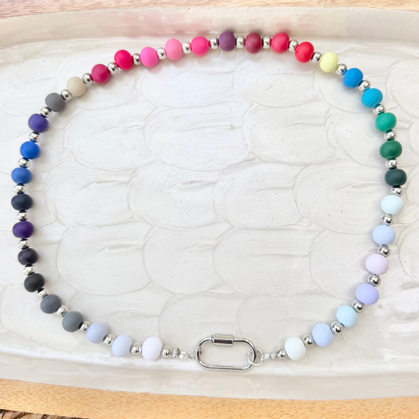 Palette Wearables | Carabiner Necklace | Winter