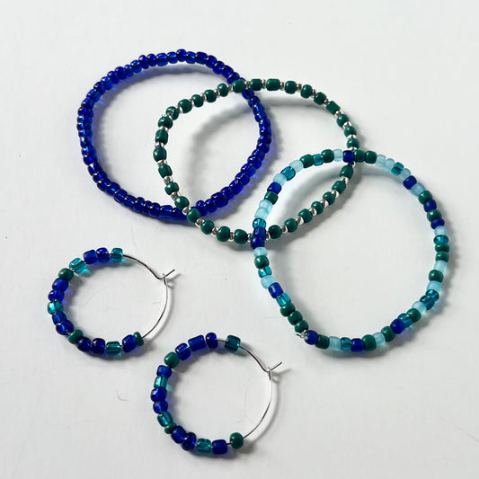 Belle | Royal Blue and Emerald | Winter