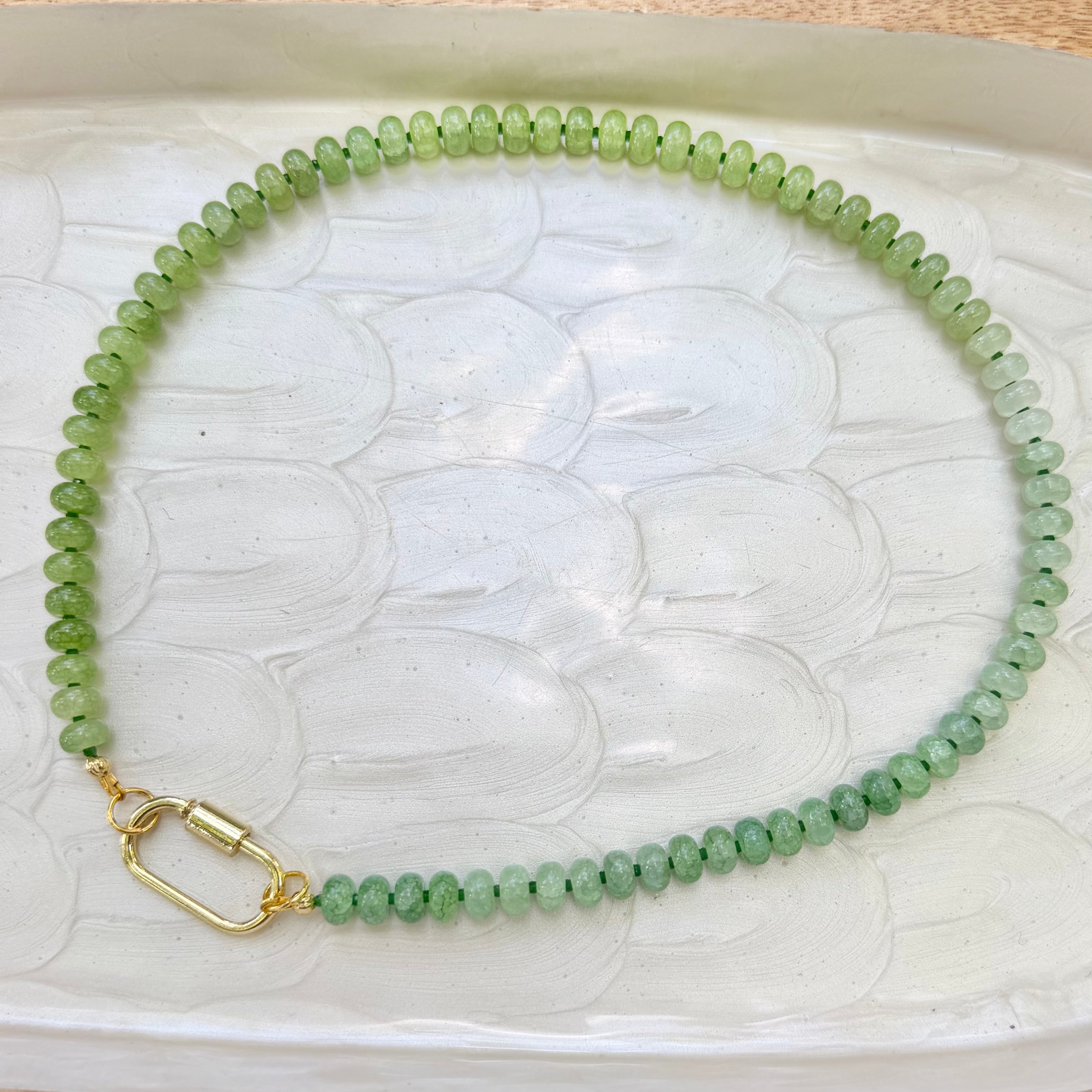 Ava | Grass Green to Apple Jade | Autumn